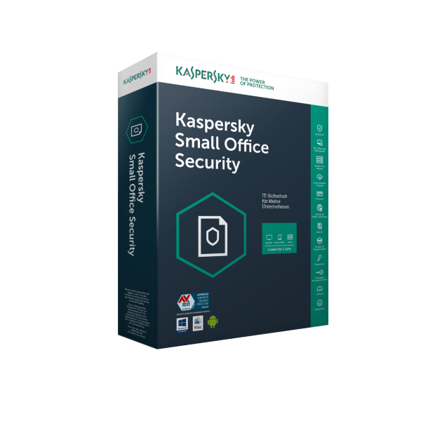 Kaspersky Small Office Security 6 (2019), 5 dispositivi + 5 mobili + 1 server - 1 Anno- versione completa