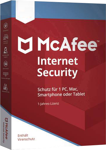 McAfee Internet Security 2020 Versione completa 1 Anno