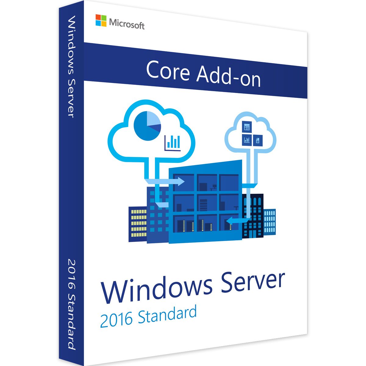Microsoft Windows Server 2016 Standard Licenza aggiuntiva Core AddOn 16 Cores