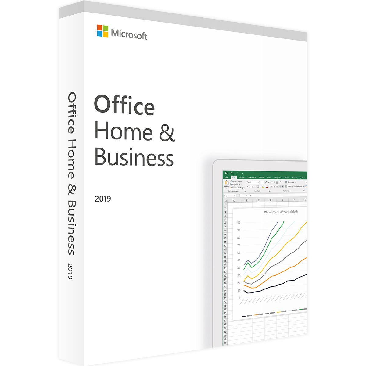 Microsoft Office 2019 Home and Business Win/Mac Mac OS