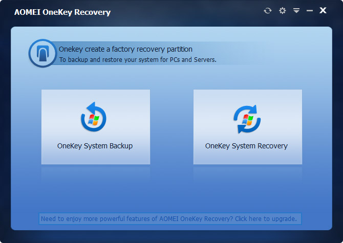 Come AOMEI-OneKey-Recovery1