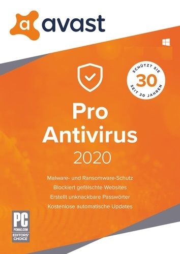 Avast Antivirus Pro 2020 incluso l'aggiornamento a Premium Security