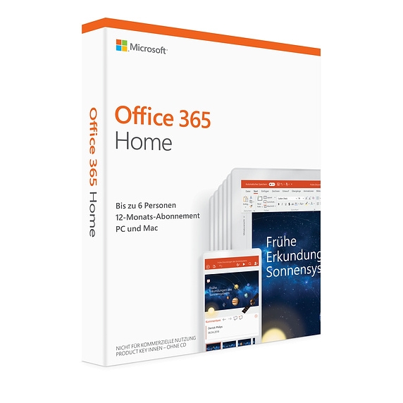Microsoft Office 365 Home, 6 utenti