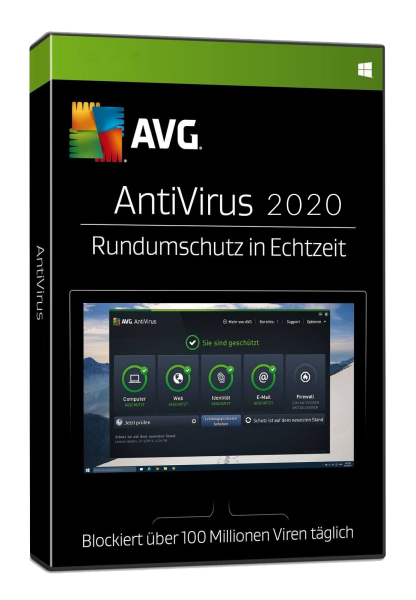 AVG Antivirus 2020 versione completa 1 Anno